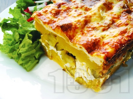 Картофи огретен на фурна (със сирене и кашкавал) - снимка на рецептата Картофи огретен на фурна (със сирене и кашкавал) - снимка на рецептата